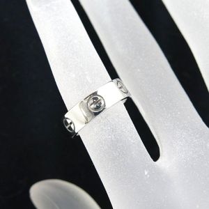 Cartier Love Ring - White Gold